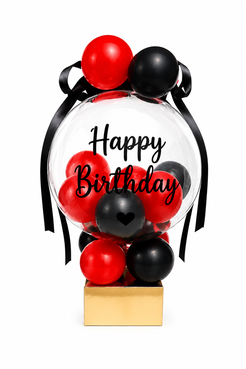 Happy Birthday Bubble Balloon Gift Box